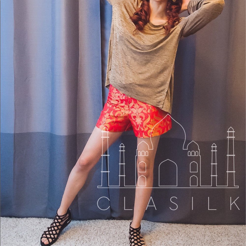 Hand Crafted Salmon Shorts